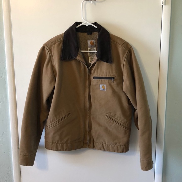 Carhartt Jackets & Blazers - Carhartt Tan and Brown Women’s Jacket